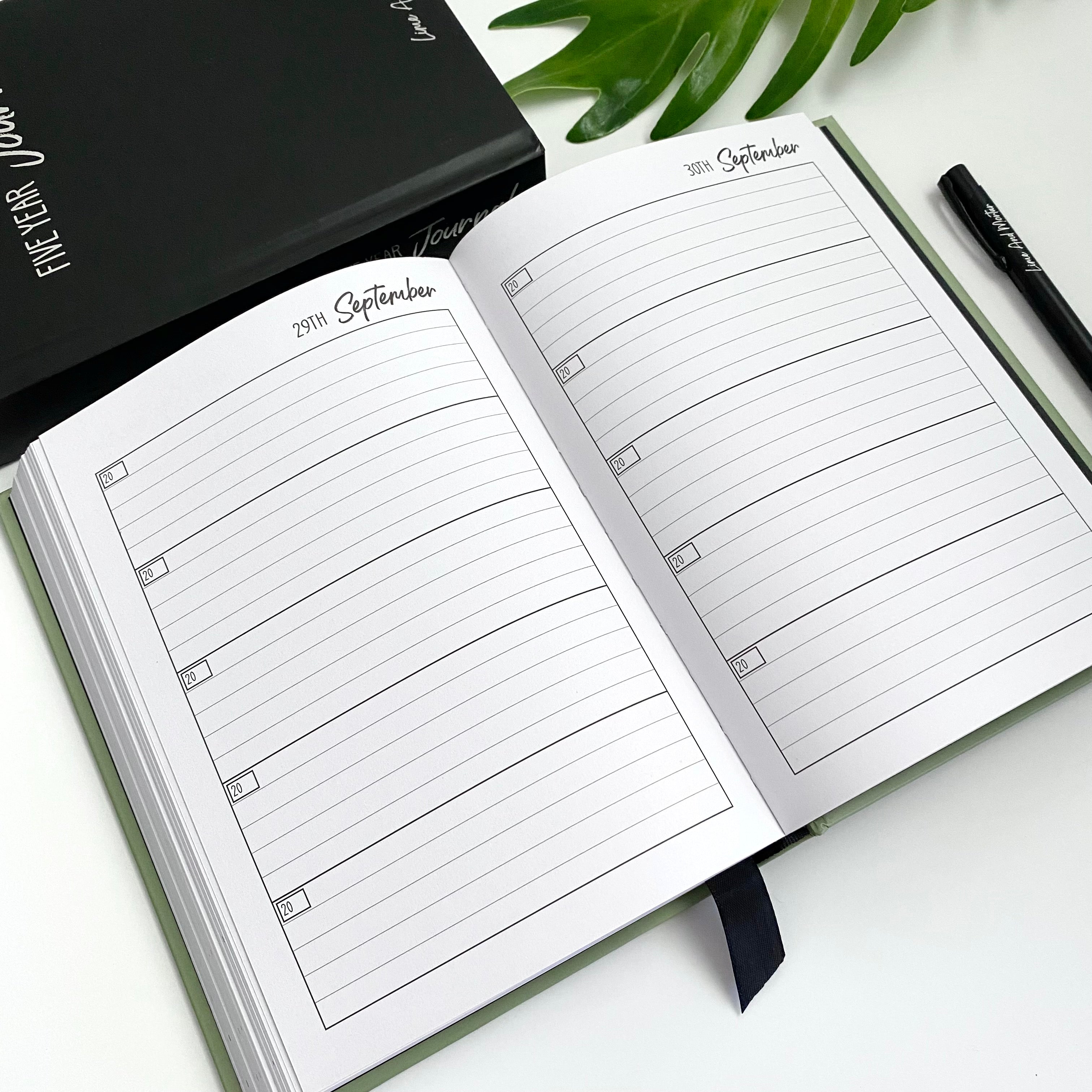 Five Year Journals – Lime And Mortar