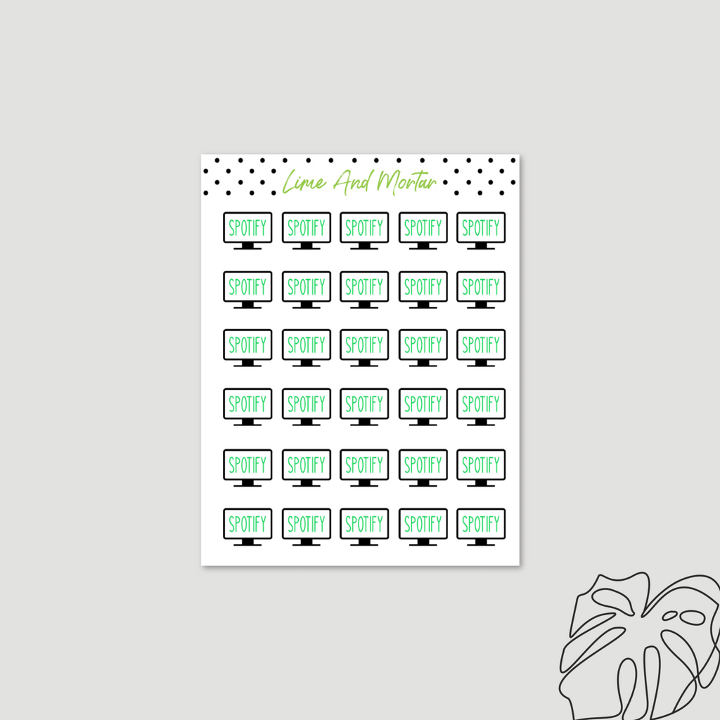 Tv Subscription Stickers | 6 Options
